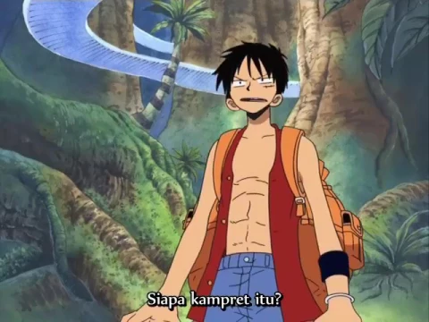 Download MP3 One Piece → Nyanyian Lucu Luffy Di Pulau Langit sub Indo