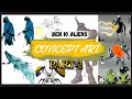 BEN 10 ALIEN S ORIGINAL CONCEPT ART PT 2