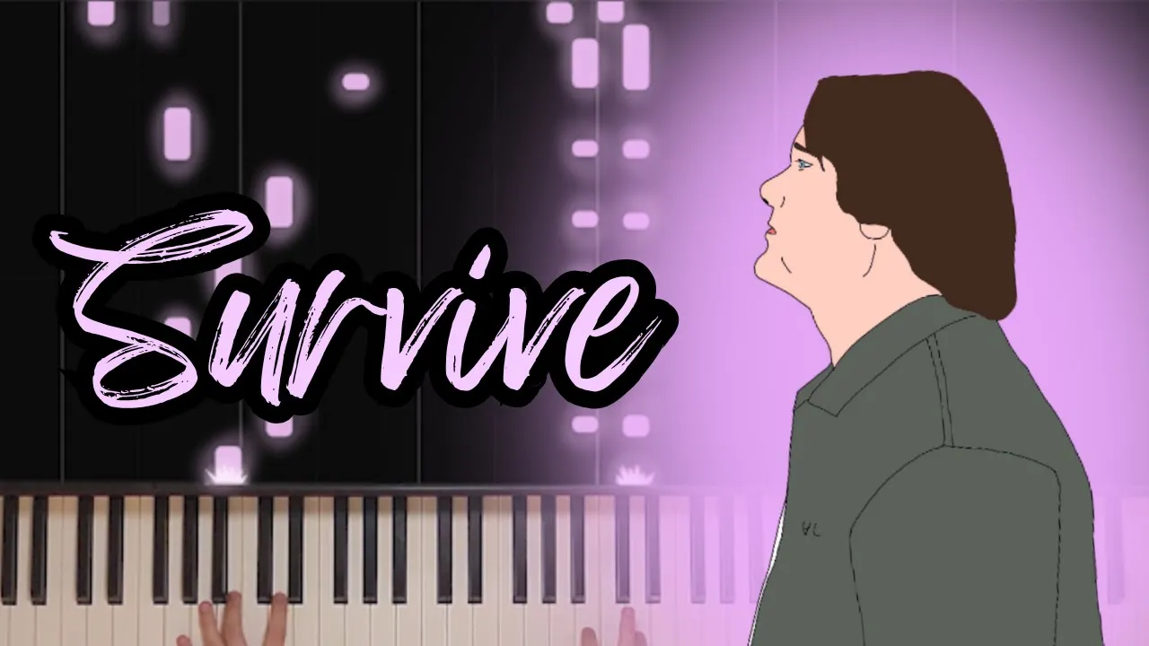 Lewis Capaldi - Survive | Piano Cover Tutorial with Synthesia + Sheet Music Lewis Capaldi - Survive | Piano Cover Tutorial with Synthesia + Sheet Music
