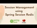 Session Management using Spring Session Redis in Spring Boot Tech Primers