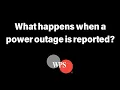 WPS power outage restoration response