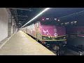 MBTA Line Train 514 Worcester Union Station to Boston South Station Ride on