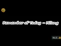 Download Lagu Remember of today (lirik)