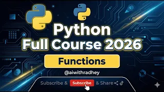 Python Functions Tutorial for Beginners def return vs print scope args kwargs 2026
