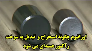 اورانیوم چگونه استخراج و  تبدیل به سوخت  رآکتور هسته ای می شود دندنها