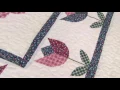 Home Sweet Home 100 Cotton Hand Pieced Quilt Set w Sham s on QVC