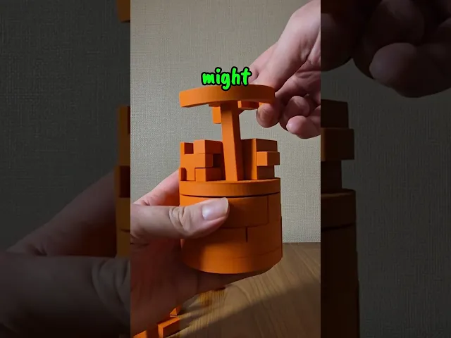 Cylinder Puzzle – 30-Piece Geometric Assembly Challenge video thumbnail