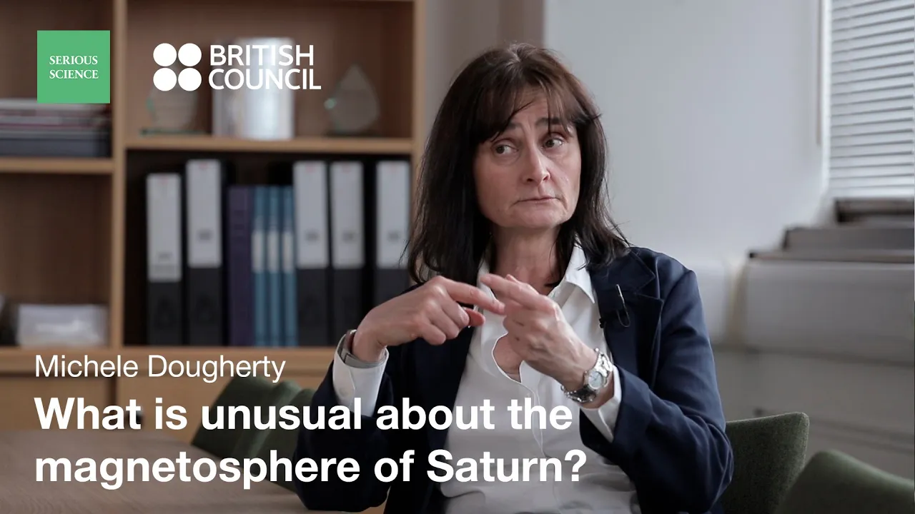 Magnetic Field of Saturn — Michele Dougherty / Serious Science