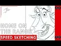 Disney Art Challenge Home on the range