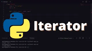 36 Iterator in Python Python for Beginners