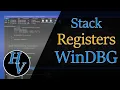 How Stack registers work within WinDBG An explanation of the Base and Stack Pointer registers