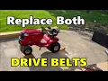 How to Change the Drive Belts on a Troy-Bilt Pony Bronco