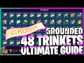 GROUNDED ULTIMATE TRINKETS GUIDE Rarest Best New Game Plus Every Charm And How To Get Them