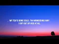 Yves V & Ilkay Sencan - Not So Bad (Lyrics) | "my tea's gone cold, i'm wondering why"