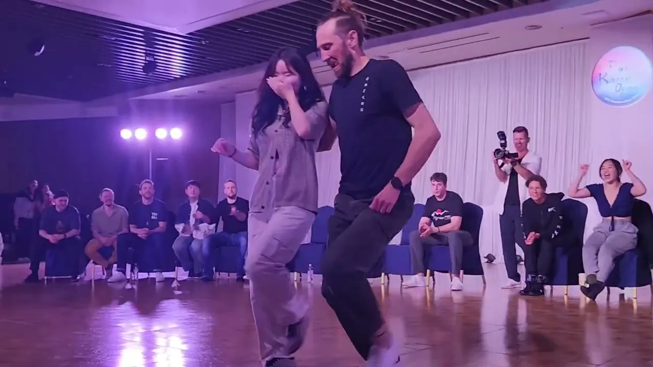 Pia Kim & Jakub Jakobek - Newcomer winner J&J Korean Open WCS Championships 2025