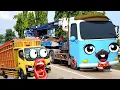 Download Lagu Disini Markas Bus Telolet Basuri, Dump Truck, Truk Pasir, Truk Molen Mirip Frank Toy Teman Tayo Lucu