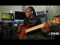 JESUS THE SAME by ISRAEL AND NEW BREED BASS COVER played by Justin Raines
