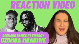 just vibes reaction reekado banks ft fireboy ozumba mbadiwe