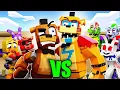 Download Lagu FAZEBEAR \u0026 FRIENDS VS SECURITY BREACH - FNAF Security Breach Minecraft Animation