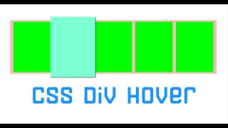 div box hover effect using HTML and CSS TUTORIAL