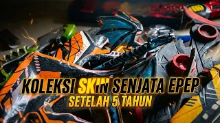 Kondisi skin epep setelah 5 tahun Jadi fosil