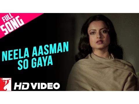 Download MP3 Neela Aasman So Gaya (Female) - Full Song HD | Silsila | Amitabh Bachchan | Jaya Bachchan | Rekha