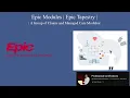 Epic Systems modules Epic Tapestry