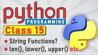 What are String Functions Lower Upper Title Capitalize Functions in Python
