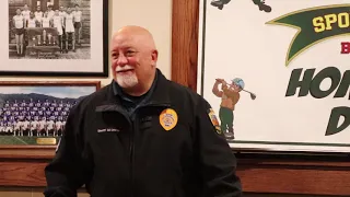 Sheriff Ed Lester at Silver Bow Kiwanis