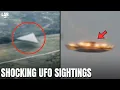 Shiny Disk UFO seen over Norway 6 Shocking UFO Sightings Caught On Camera