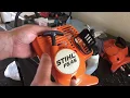STIHL FS55 starter Rewind Spring broke Easy fix just replace housing