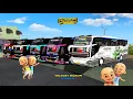 Download Lagu Upin dan ipin pasang telolet terbaru di bus kids panda! perang telolet seru 😎🤙 ELTIVISION