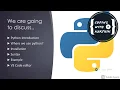 Python Introduction Session 1 Interpreted VS Code Syntax Examples Coding With Karthik