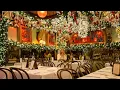 Dining at the MOST DECORATED Christmas Restaurant in NYC