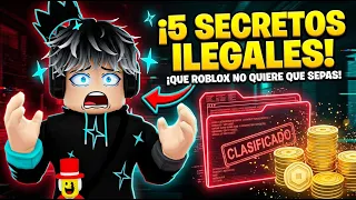¡5 SECRETOS de ROBLOX que Se Sienten ILEGALES de Saber! 😱 (Guía Completa 2026)