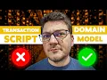Refactoring From Transaction Script to Domain-Driven Design