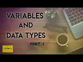 VARIABLES DATATYPE PART 1 JAVA PROGRAMMING FTC