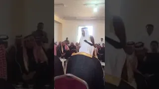 المرحوم الشيخ النائب السابق سالم الهدبان الدعجة  من احدى الجاهات في محافظة معان دندنها