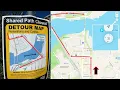Why can t Main Roads produce a detour map that makes sense