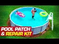 How to REPAIR a Pool Leak with the Flex Seal Pool Patch Repair Kit