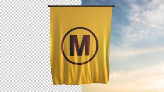 Shiny Texture Detailed Flag Logo Reveal After Effects Templates 