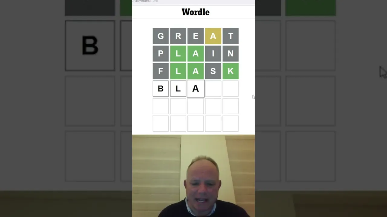 Wordle in a Minute - 10th April 2022