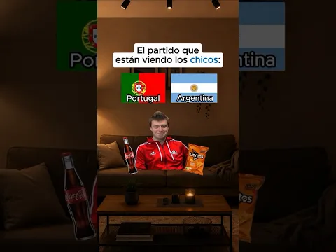 El partido que estan viendo los hombres😅 #futbol #football #memes #funny #argentina #mexico #cr7