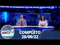 RedeTV News (20/09/22) | Completo