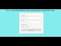 how to insert a radio button value into database using PHP Mysql