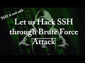 Brute Force Attack on SSH Understanding the Risks and How to Protect Yourself