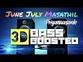 Download Lagu June July Masathil | Priyamaanavale |3D Bass Boosted | Mp3 Song🔉🔉