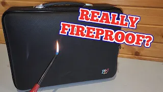 is this document box really fireproof