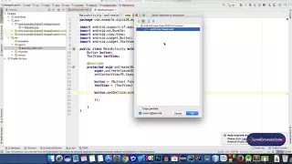 Android Development 6 Make Button Work using setOnClickListener onClick attribute Bangla