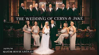 The Wedding of Cerys Jake Manor House Lindley 2026